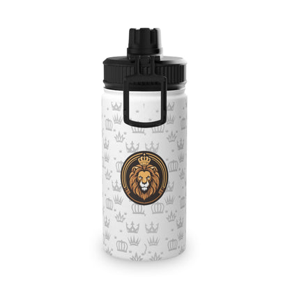 Personalized Majestic stainless steel water bottle, sports cap